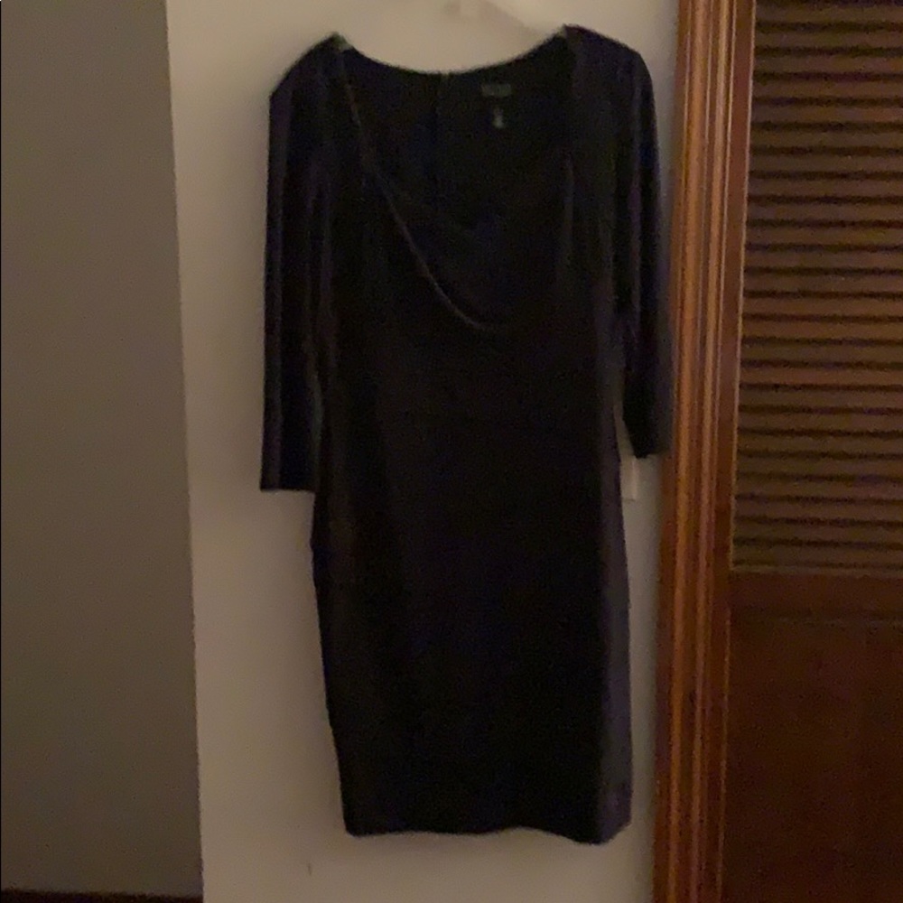 White Black Dress